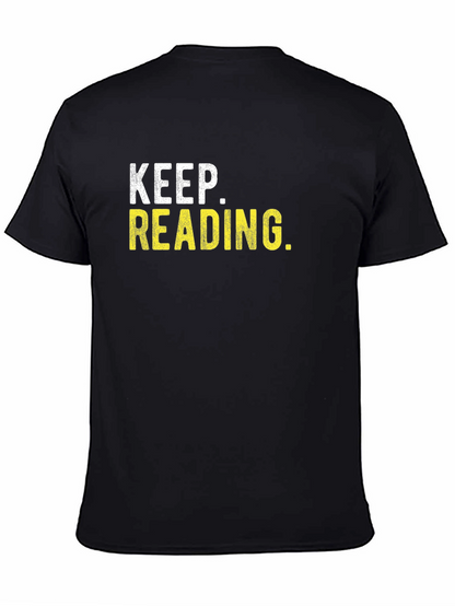 Keep Reading Graphic Tee - Black T-Shirt
