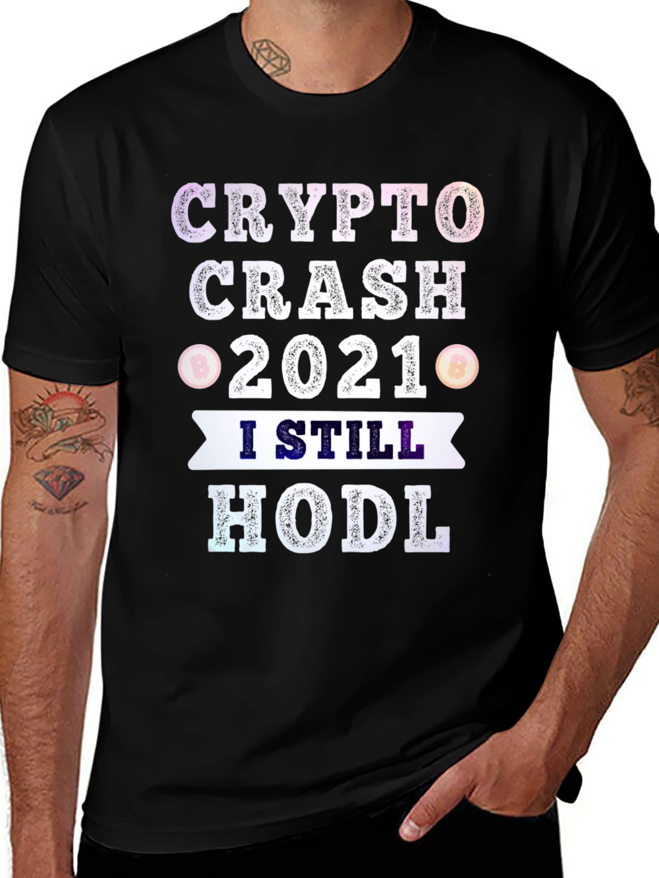 Crypto Crash 2021 HODL T-Shirt