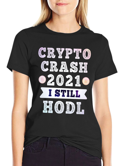 Crypto Crash 2021 HODL T-Shirt