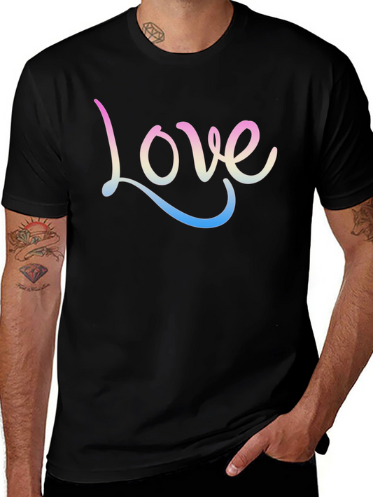 Love Graphic Tee - Gradient Colors
