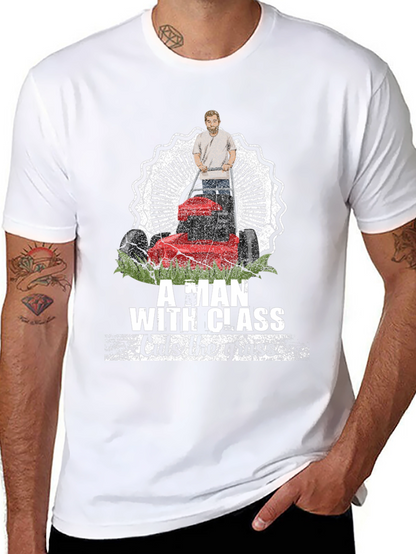 Classy Lawn Mower Tee