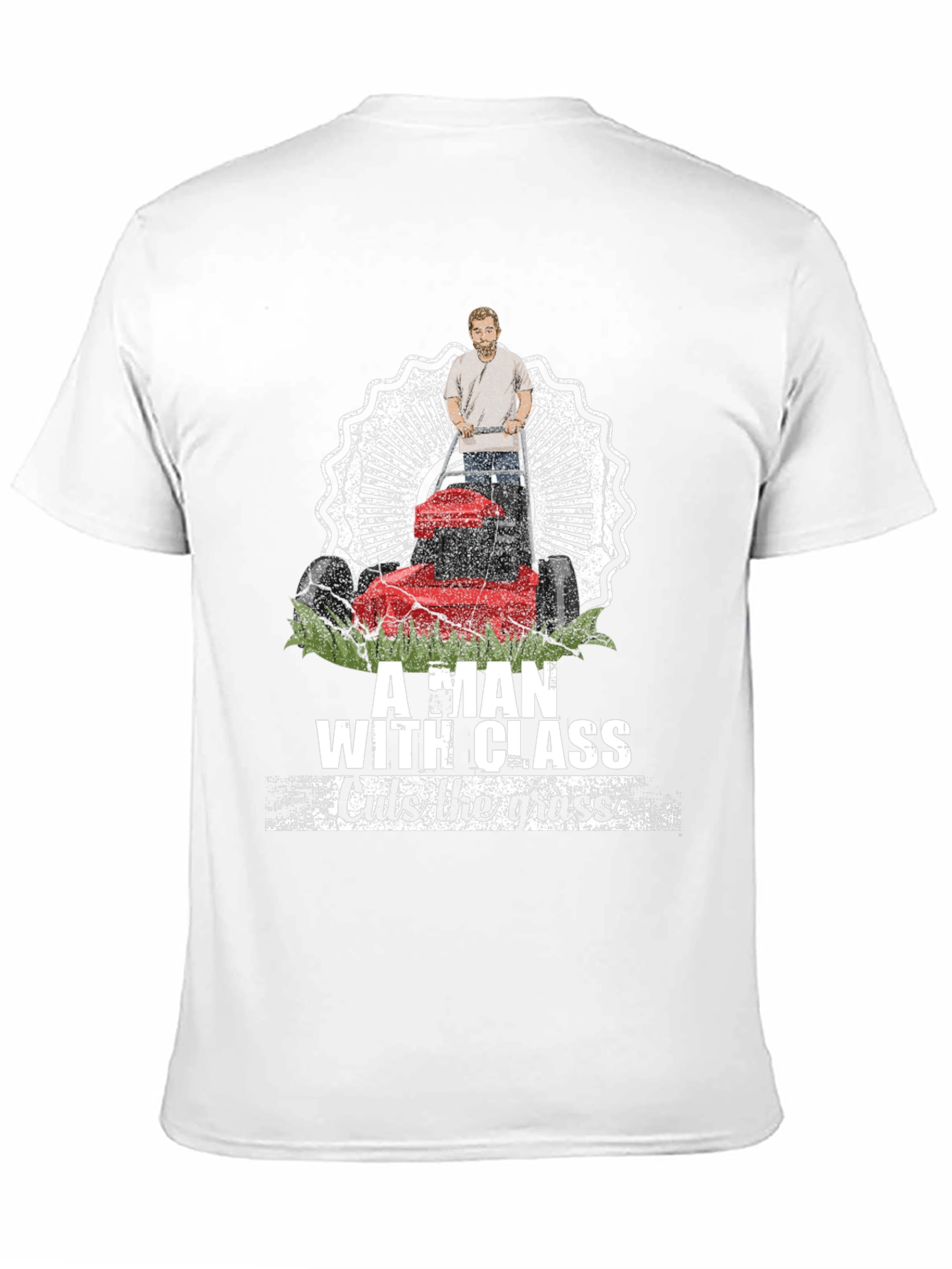Classy Lawn Mower Tee