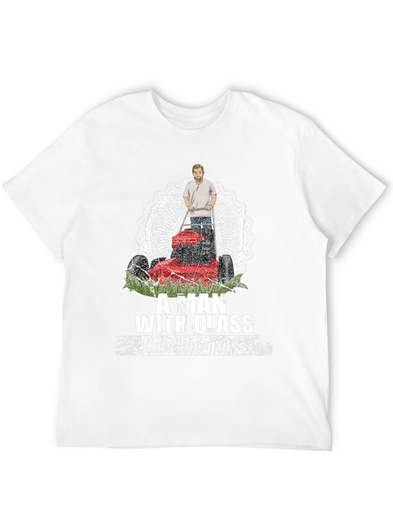 Classy Lawn Mower Tee