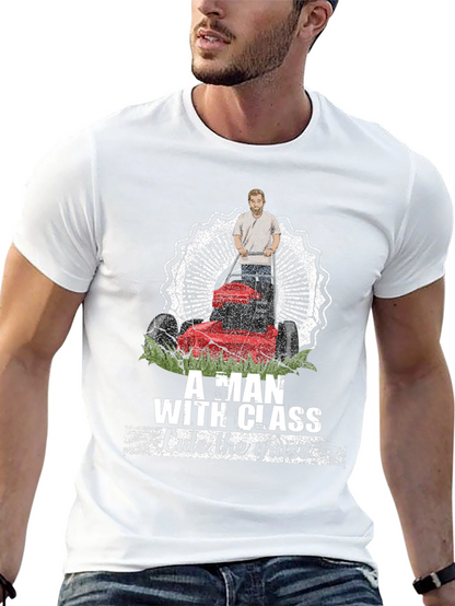 Classy Lawn Mower Tee