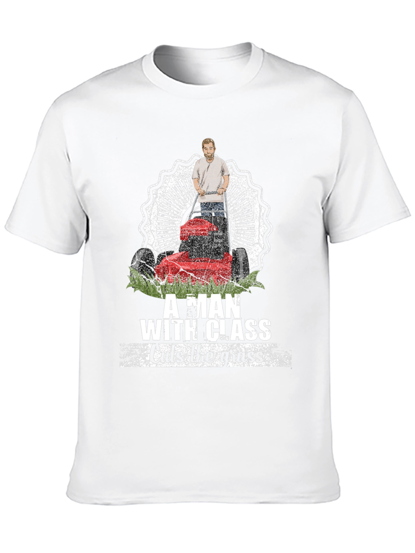 Classy Lawn Mower Tee