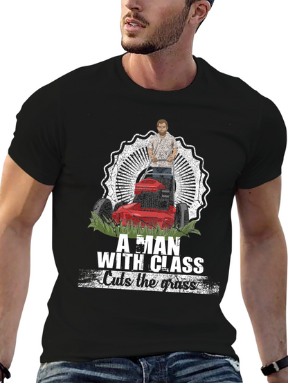 Classy Lawn Mower Tee