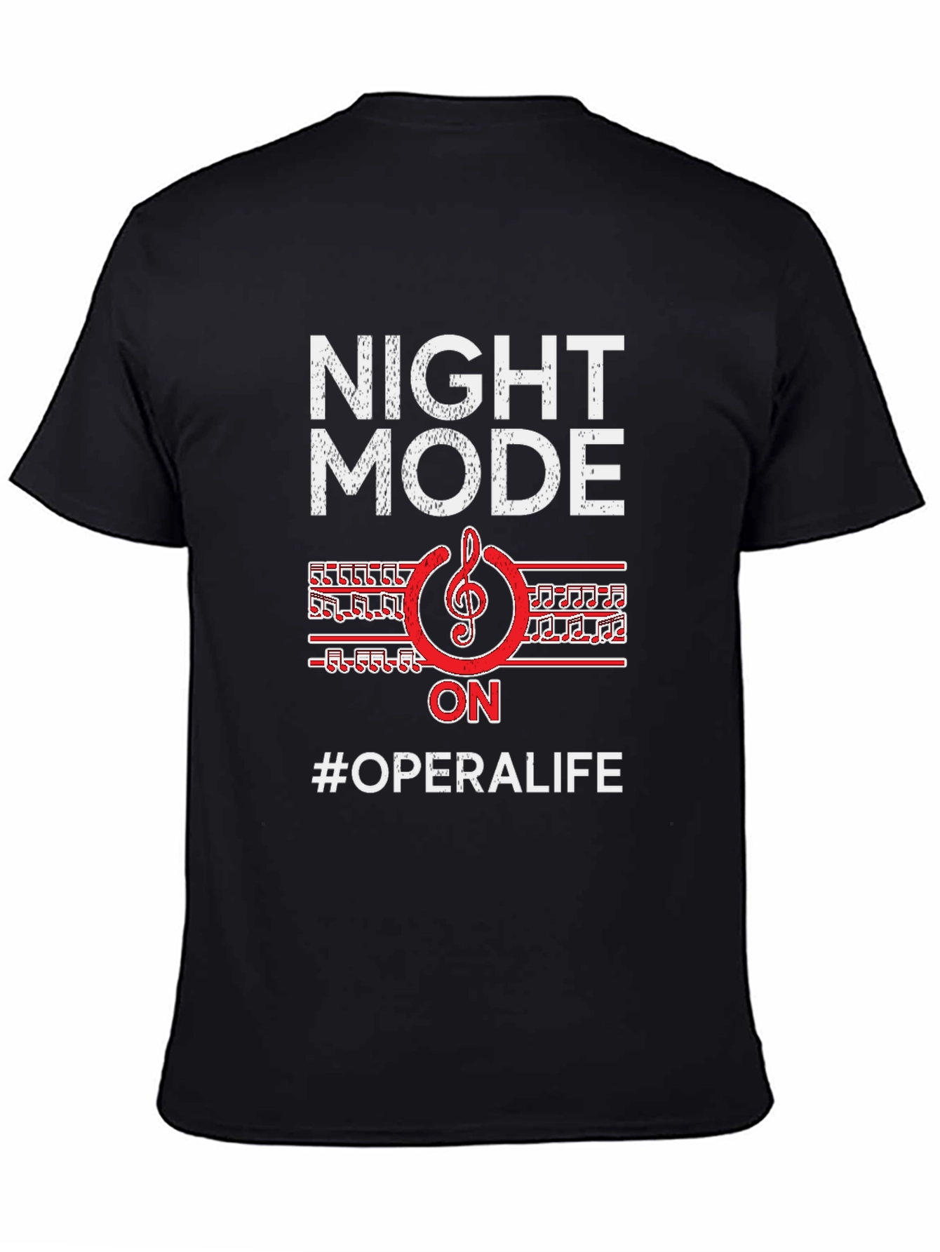Night Mode On #OperaLife Graphic T-Shirt