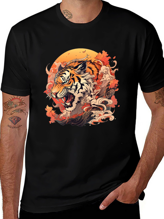 Tiger Graphic Tee - Fierce Style