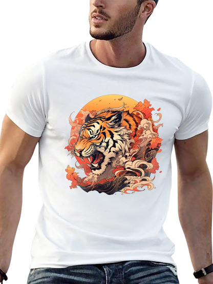 Tiger Graphic Tee - Fierce Style