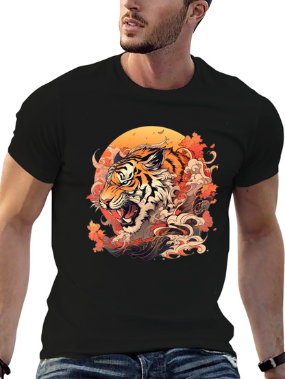 Tiger Graphic Tee - Fierce Style