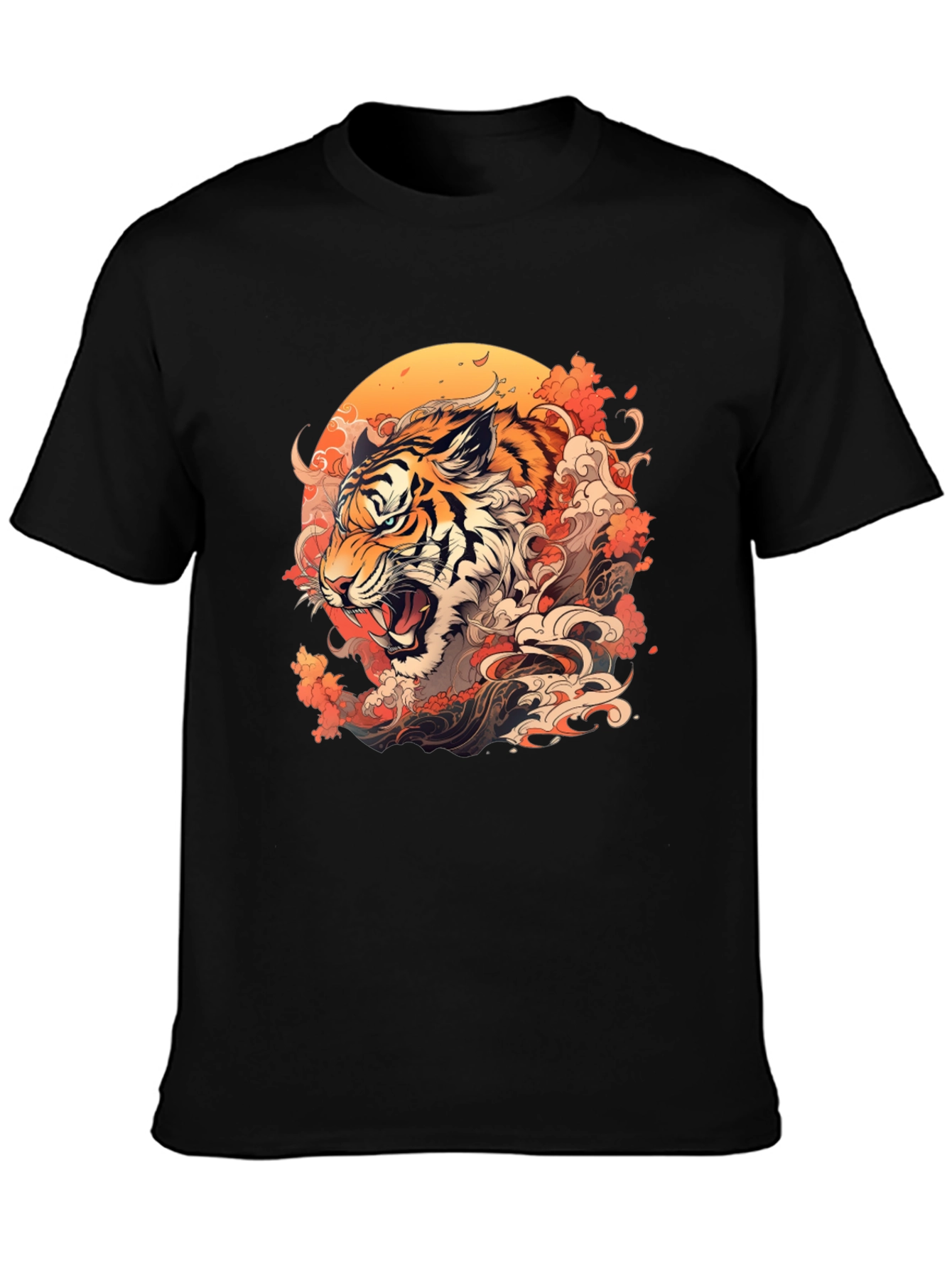 Tiger Graphic Tee - Fierce Style