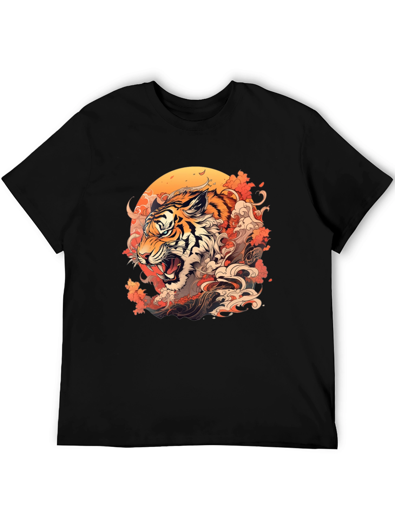 Tiger Graphic Tee - Fierce Style