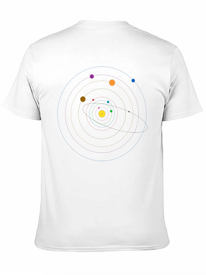 Solar System Graphic Tee - Space Exploration Shirt