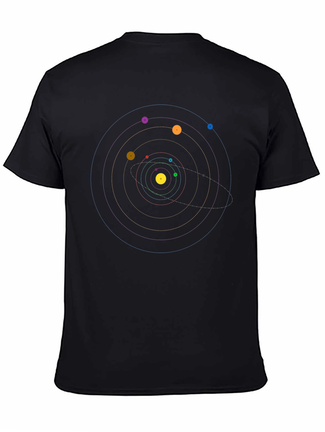 Solar System Graphic Tee - Space Exploration Shirt