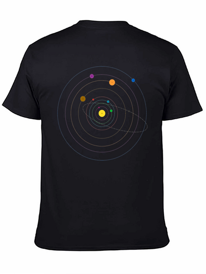 Solar System Graphic Tee - Space Exploration Shirt
