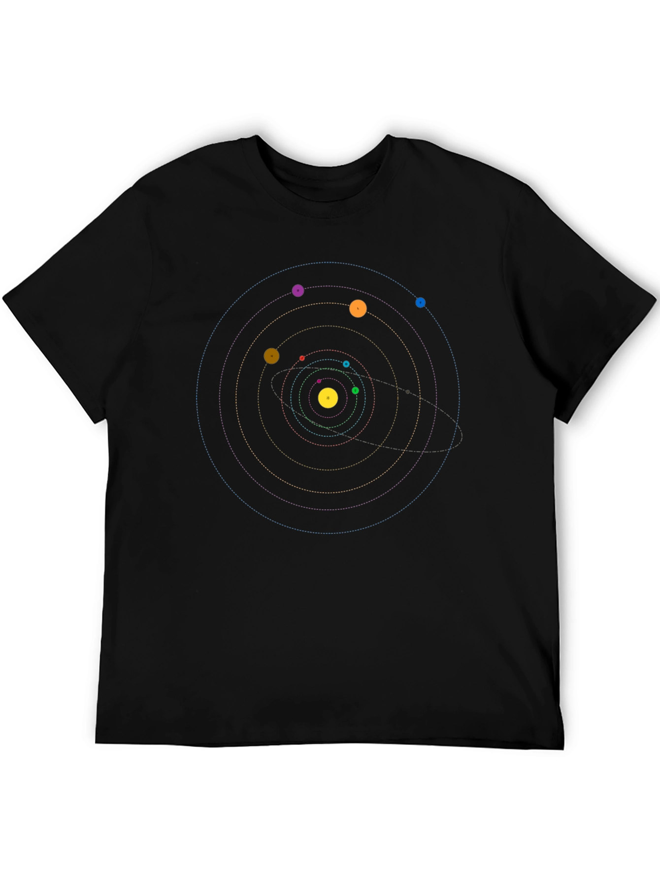 Solar System Graphic Tee - Space Exploration Shirt