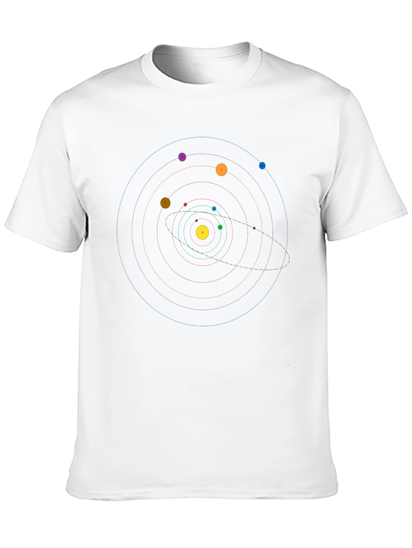 Solar System Graphic Tee - Space Exploration Shirt