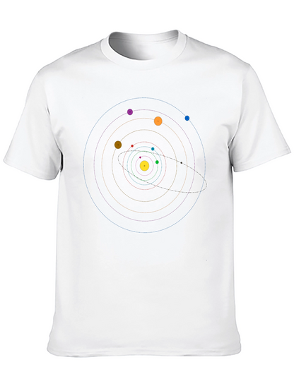 Solar System Graphic Tee - Space Exploration Shirt
