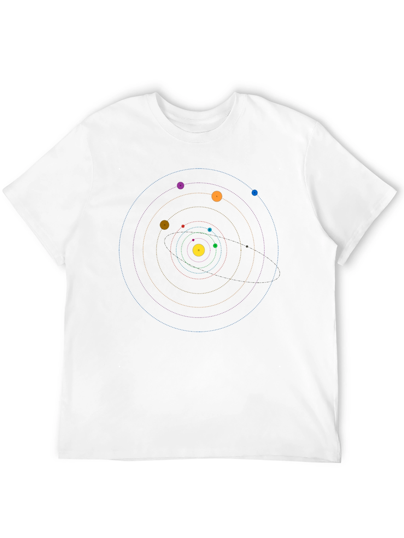 Solar System Graphic Tee - Space Exploration Shirt