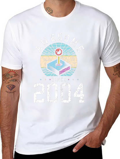 Awesome Since 2004 Gamer T-Shirt