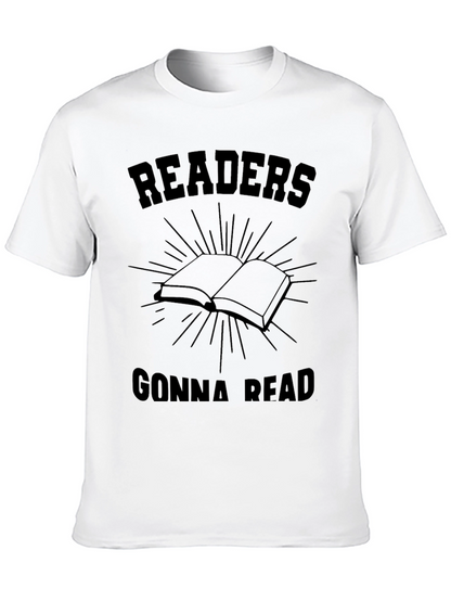 Readers Gonna Read Black Graphic Tee