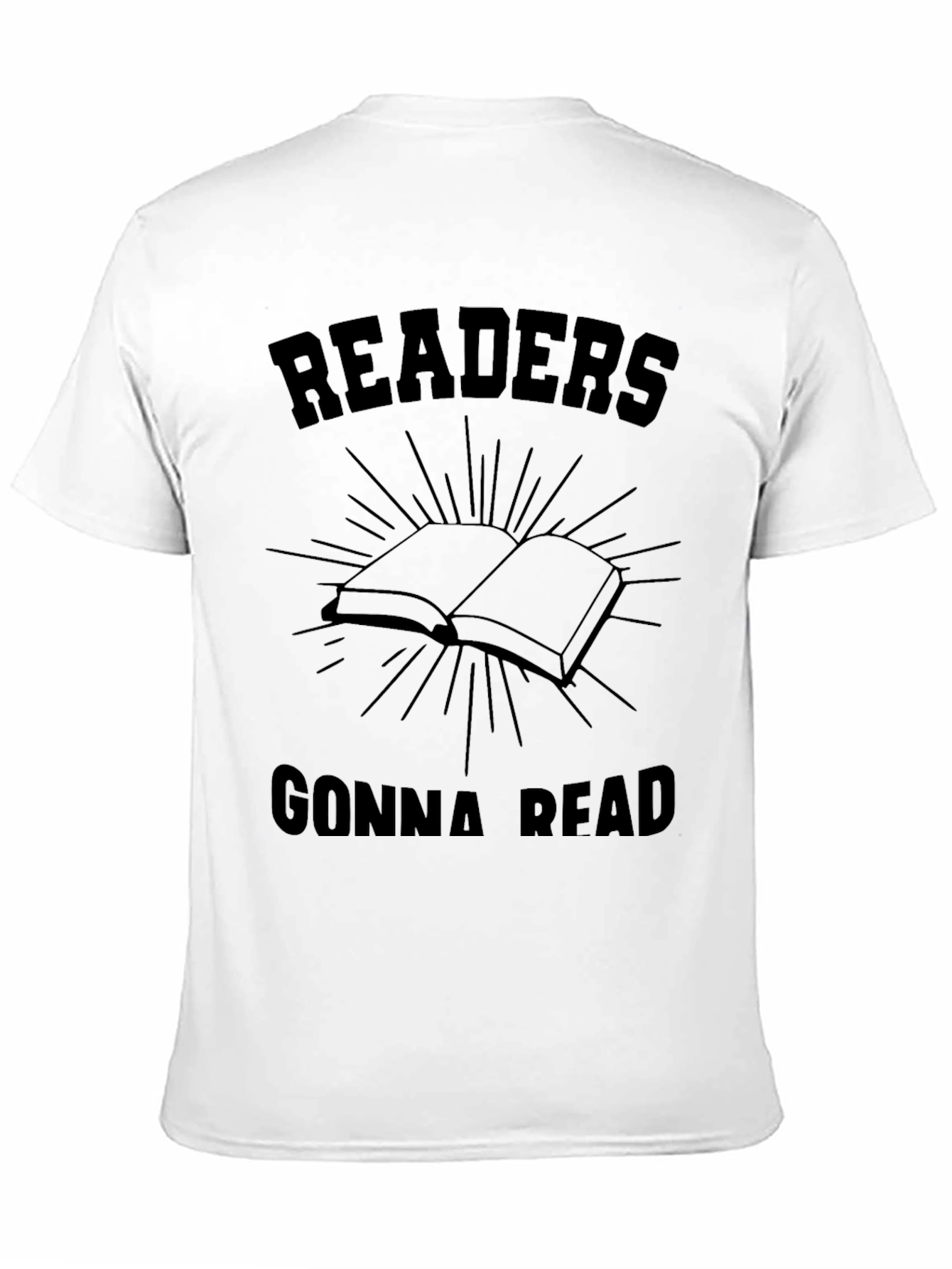 Readers Gonna Read Black Graphic Tee