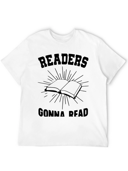 Readers Gonna Read Black Graphic Tee