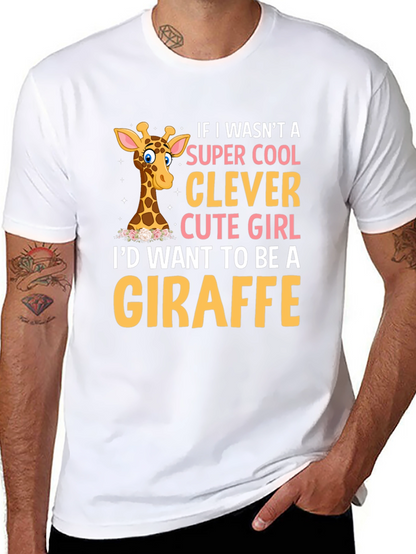 Clever Giraffe Girls T-Shirt