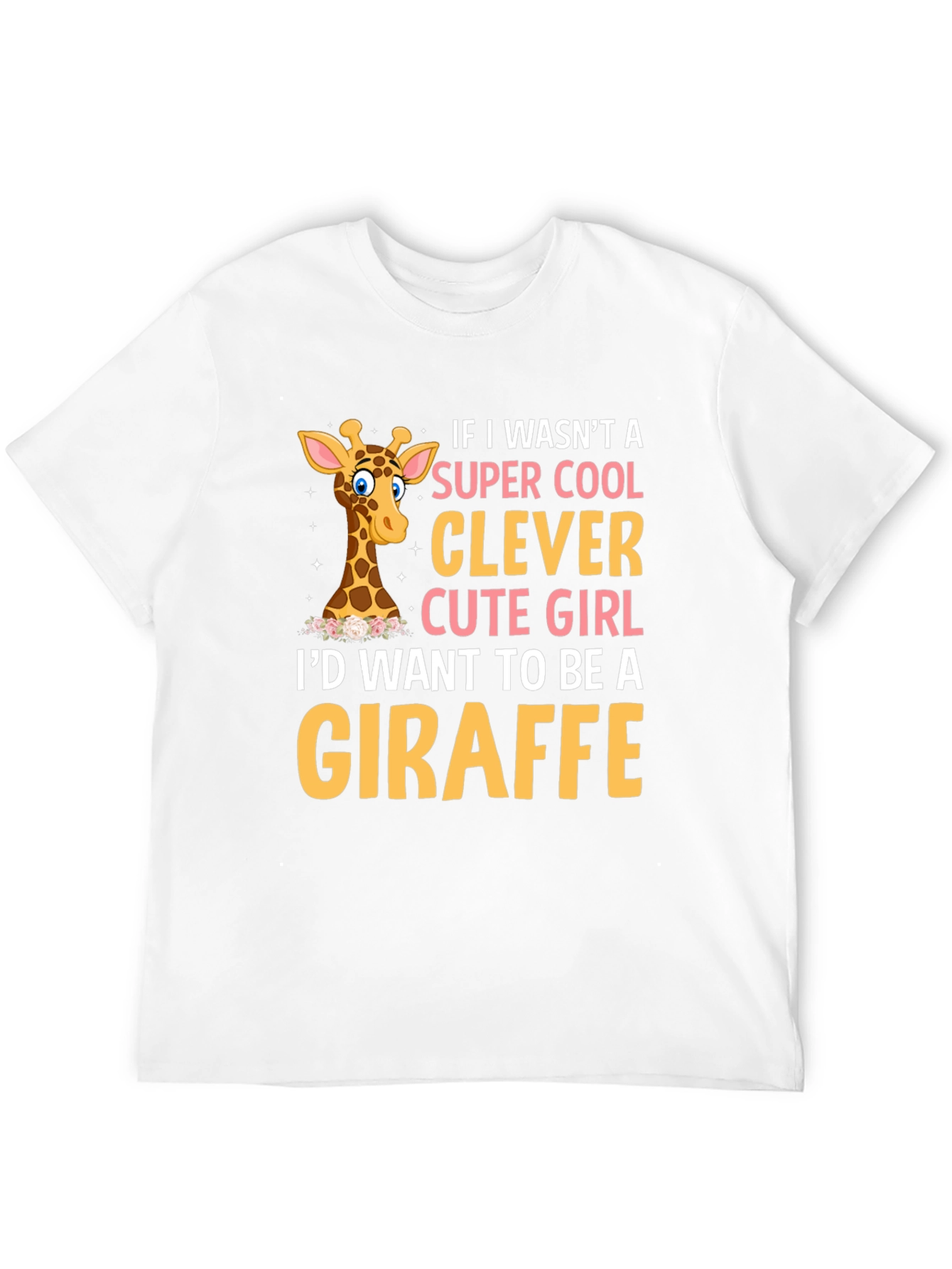 Clever Giraffe Girls T-Shirt