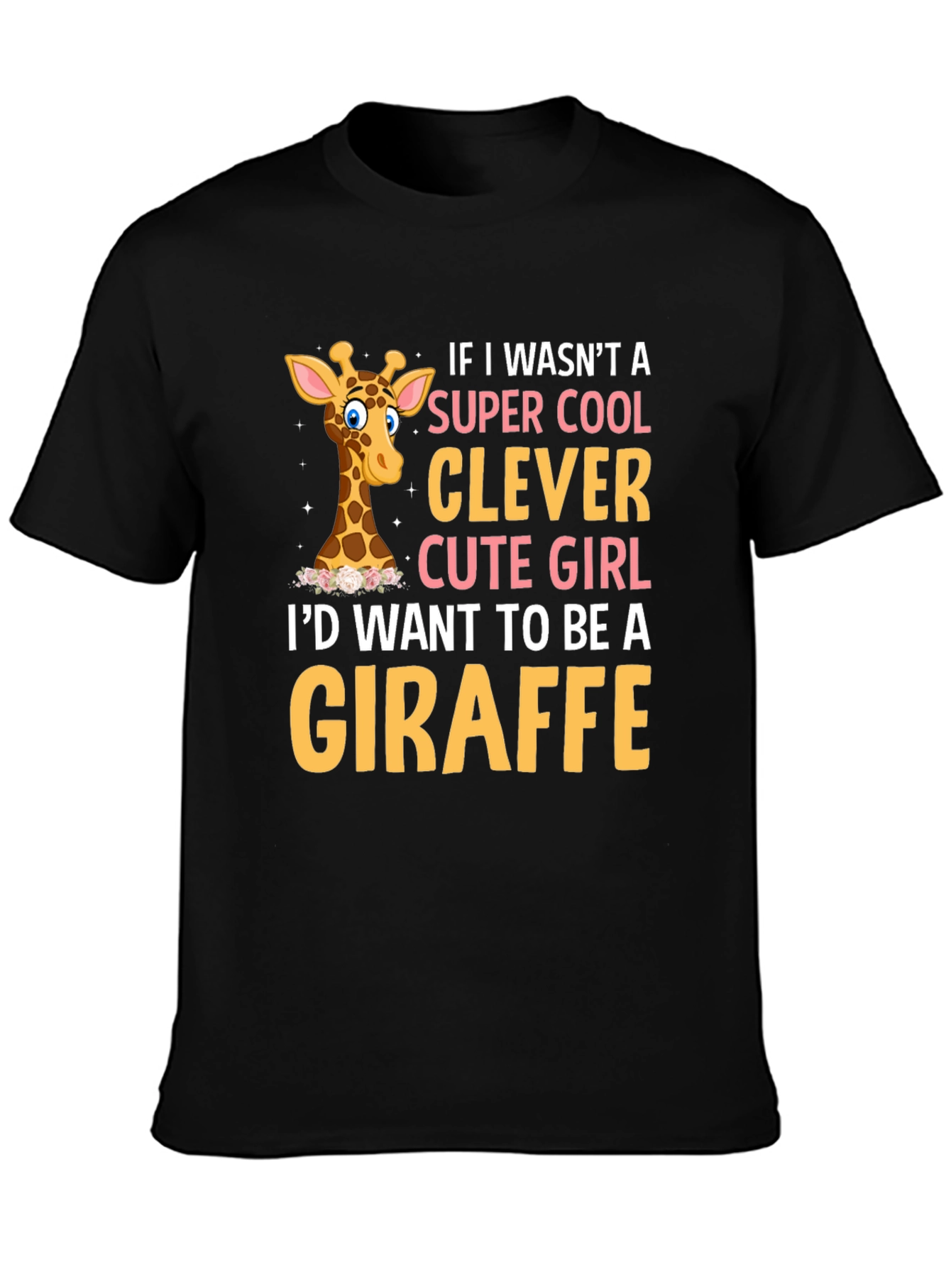 Clever Giraffe Girls T-Shirt
