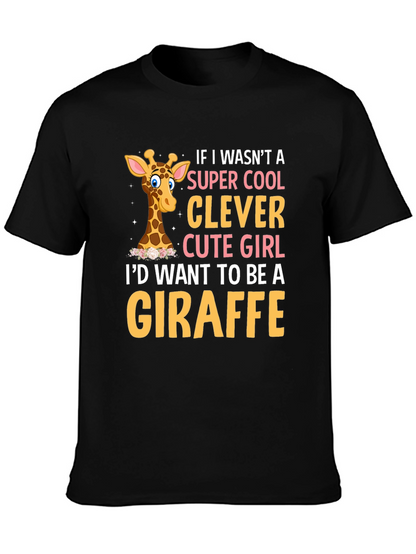 Clever Giraffe Girls T-Shirt