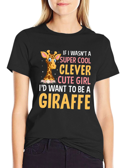 Clever Giraffe Girls T-Shirt