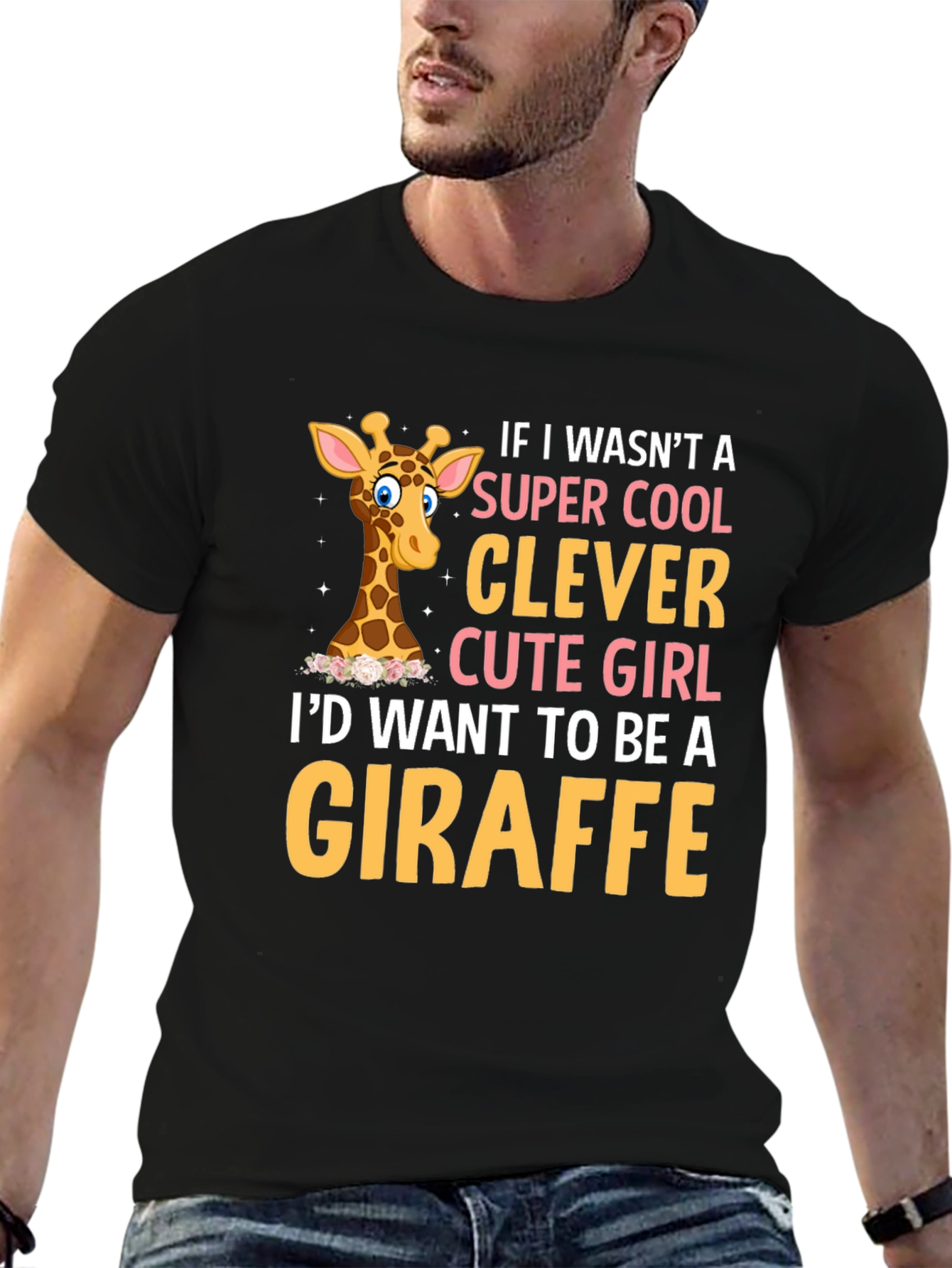 Clever Giraffe Girls T-Shirt