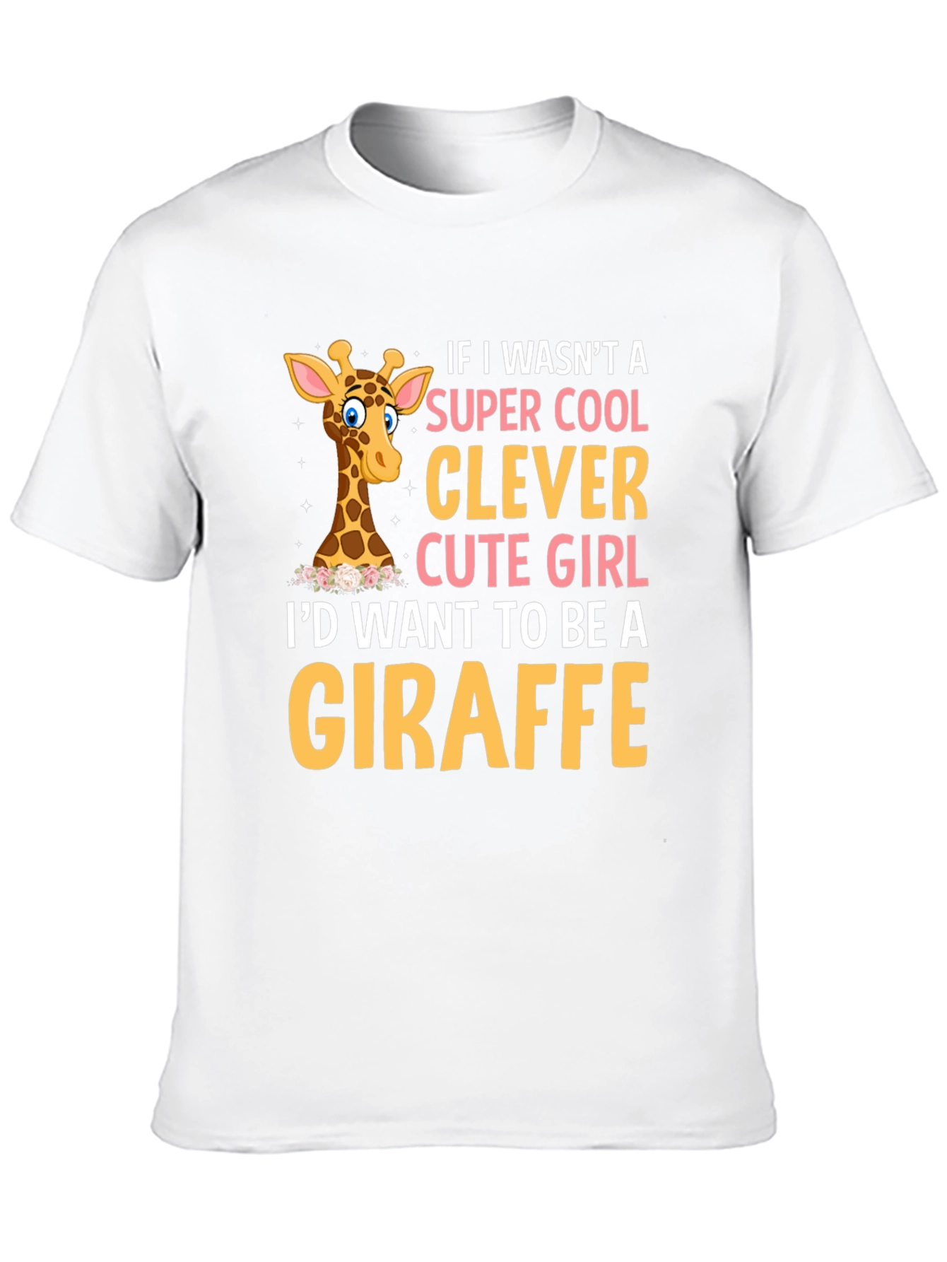 Clever Giraffe Girls T-Shirt