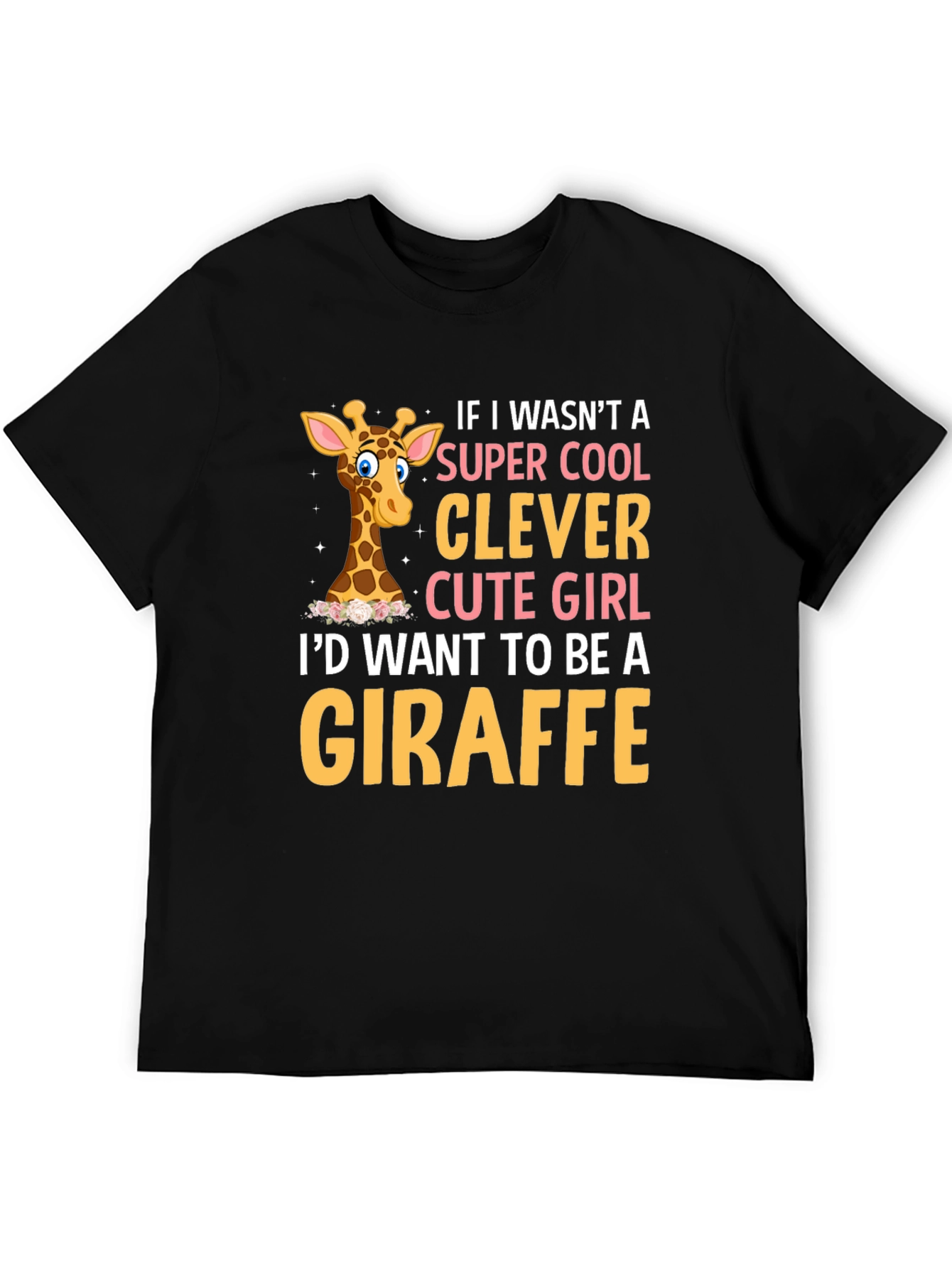 Clever Giraffe Girls T-Shirt