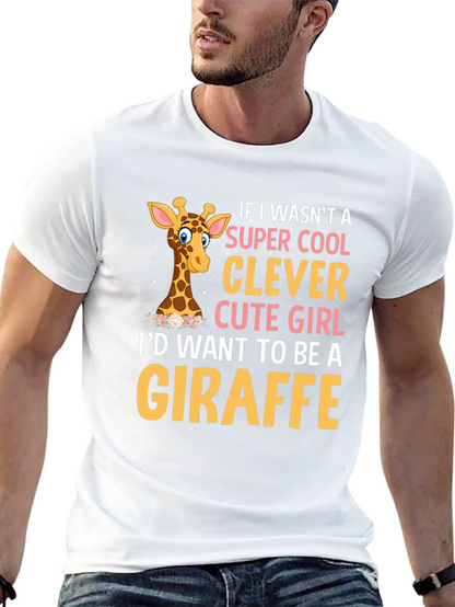 Clever Giraffe Girls T-Shirt