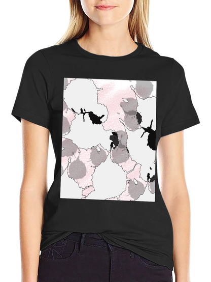 Abstract Print T-Shirt - Modern Casual Wear