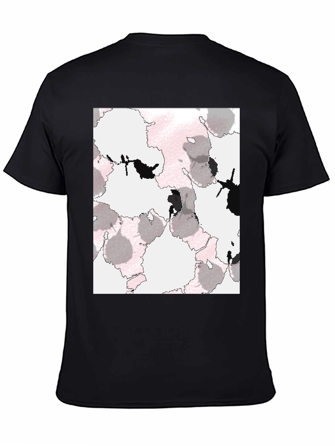 Abstract Print T-Shirt - Modern Casual Wear