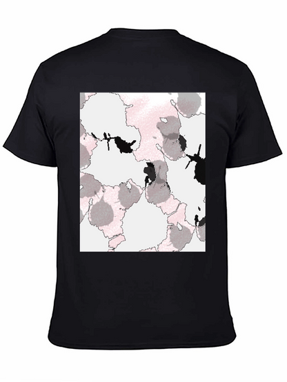 Abstract Print T-Shirt - Modern Casual Wear