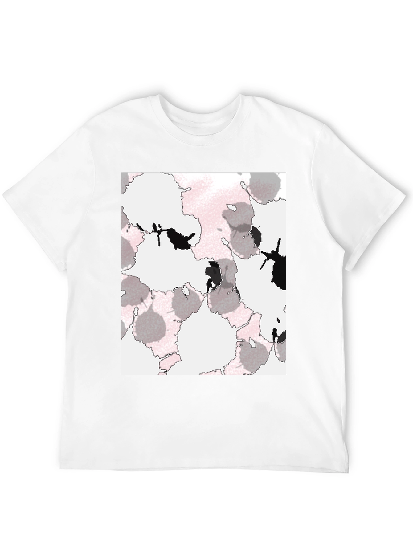 Abstract Print T-Shirt - Modern Casual Wear