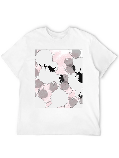 Abstract Print T-Shirt - Modern Casual Wear