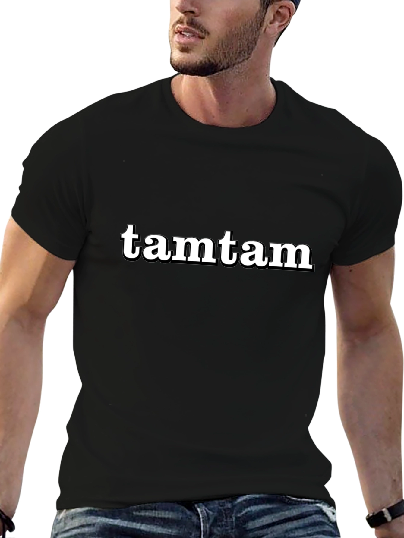 Tamtam Black T-Shirt Casual Wear