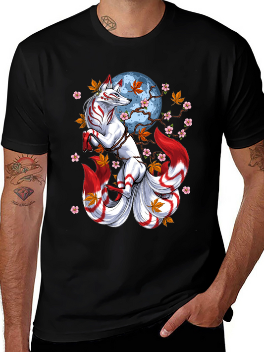 Nine-Tailed Fox Graphic Tee