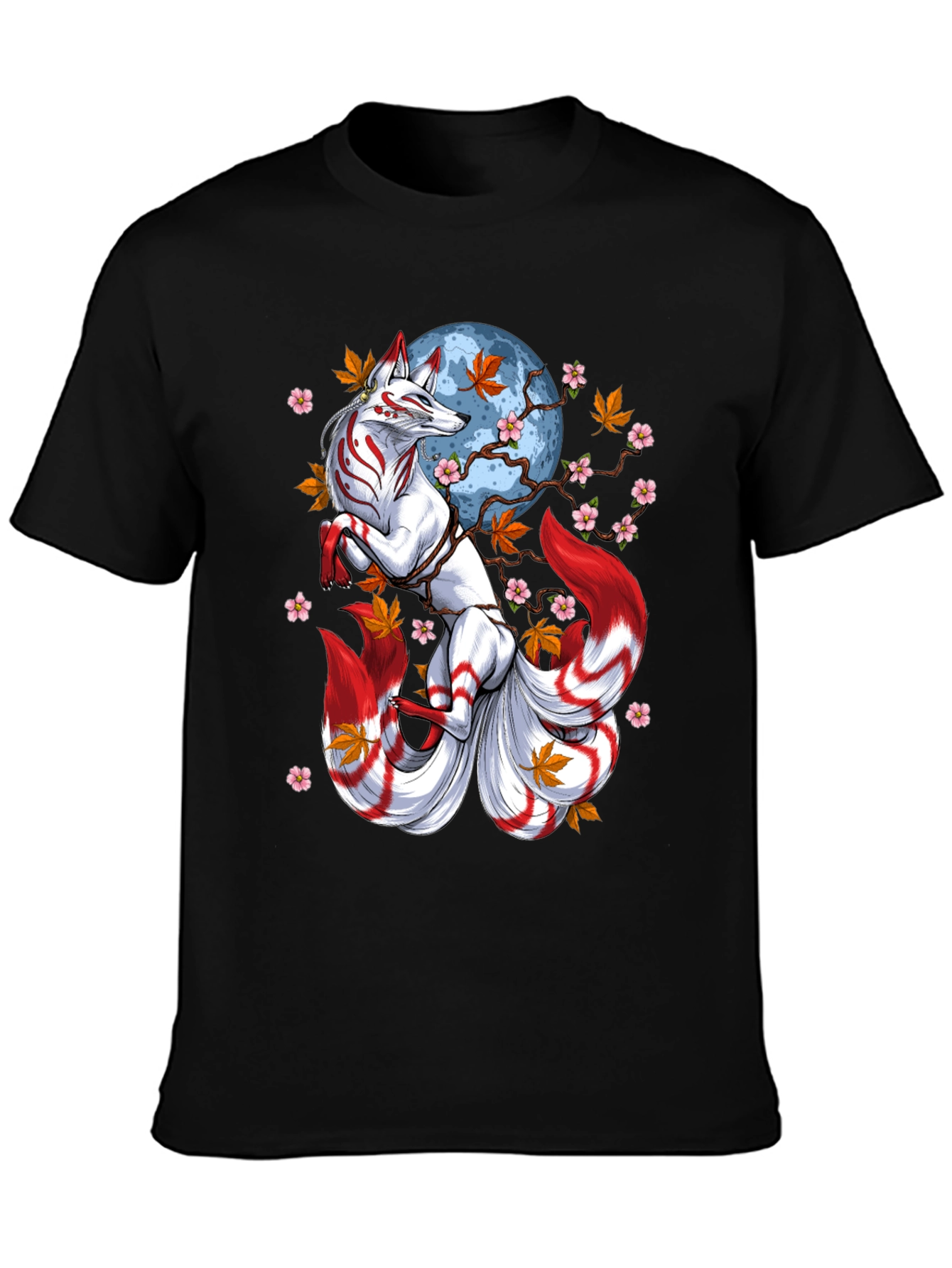 Nine-Tailed Fox Graphic Tee