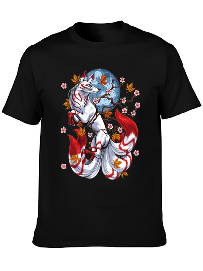 Nine-Tailed Fox Graphic Tee