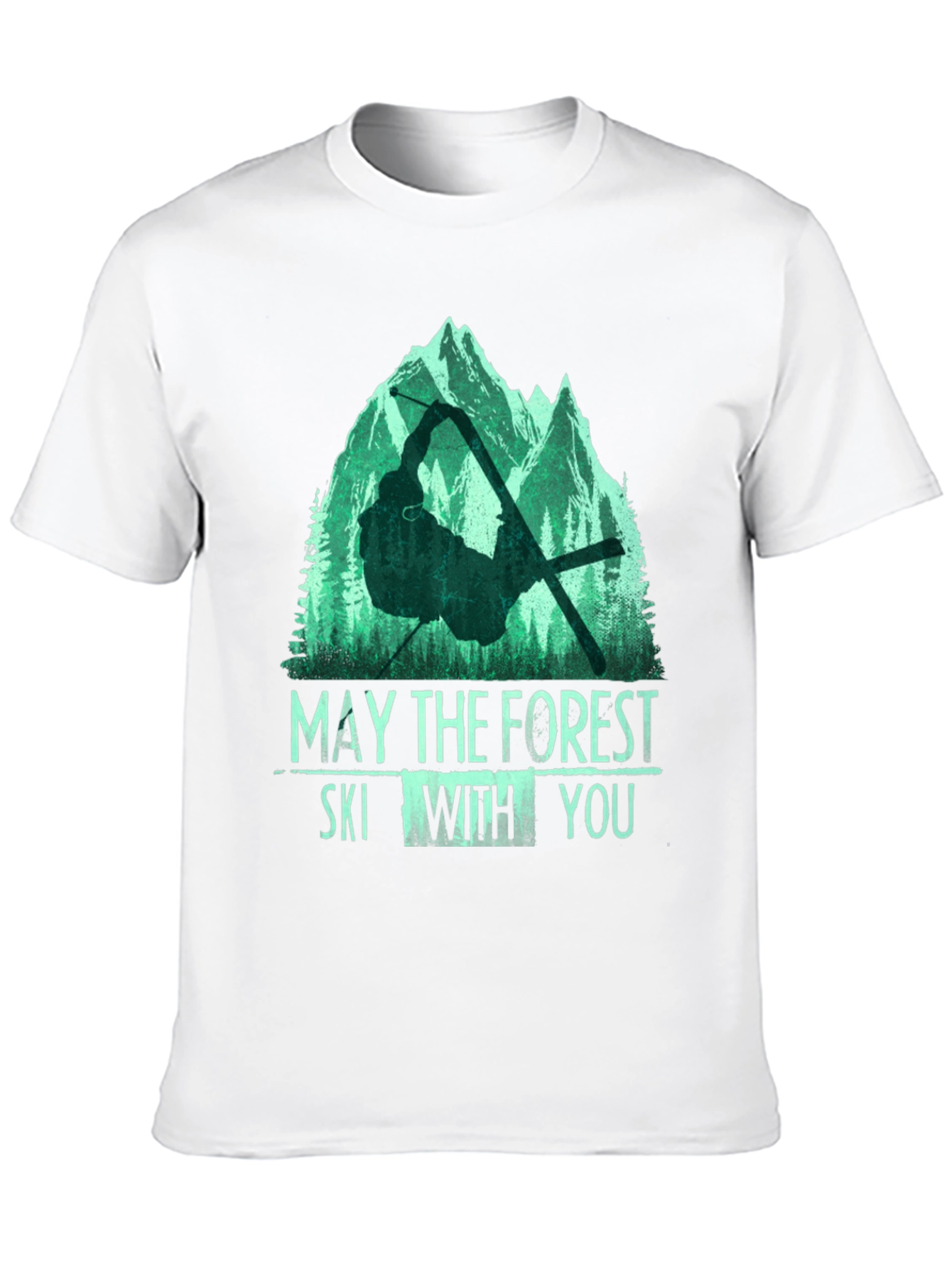May The Forest Ski With You Graphic Tee