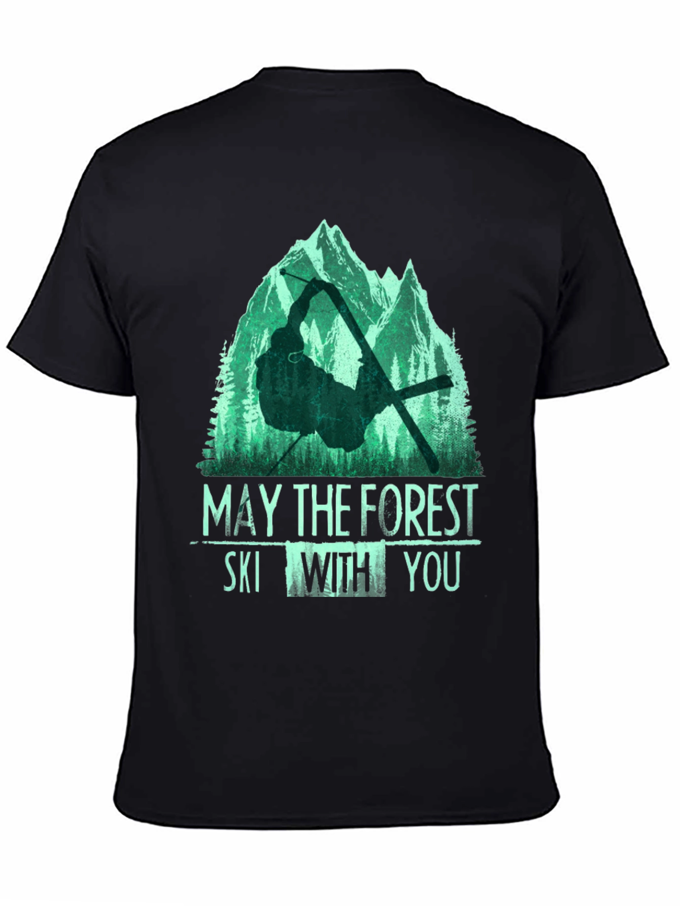 May The Forest Ski With You Graphic Tee