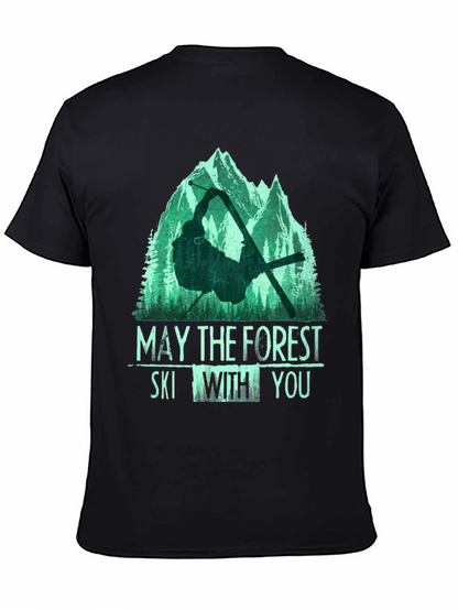 May The Forest Ski With You Graphic Tee