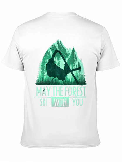 May The Forest Ski With You Graphic Tee
