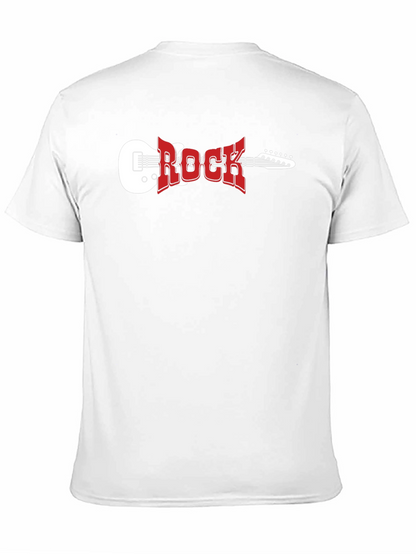 Rock Music T-Shirt - Classic Guitar Design
